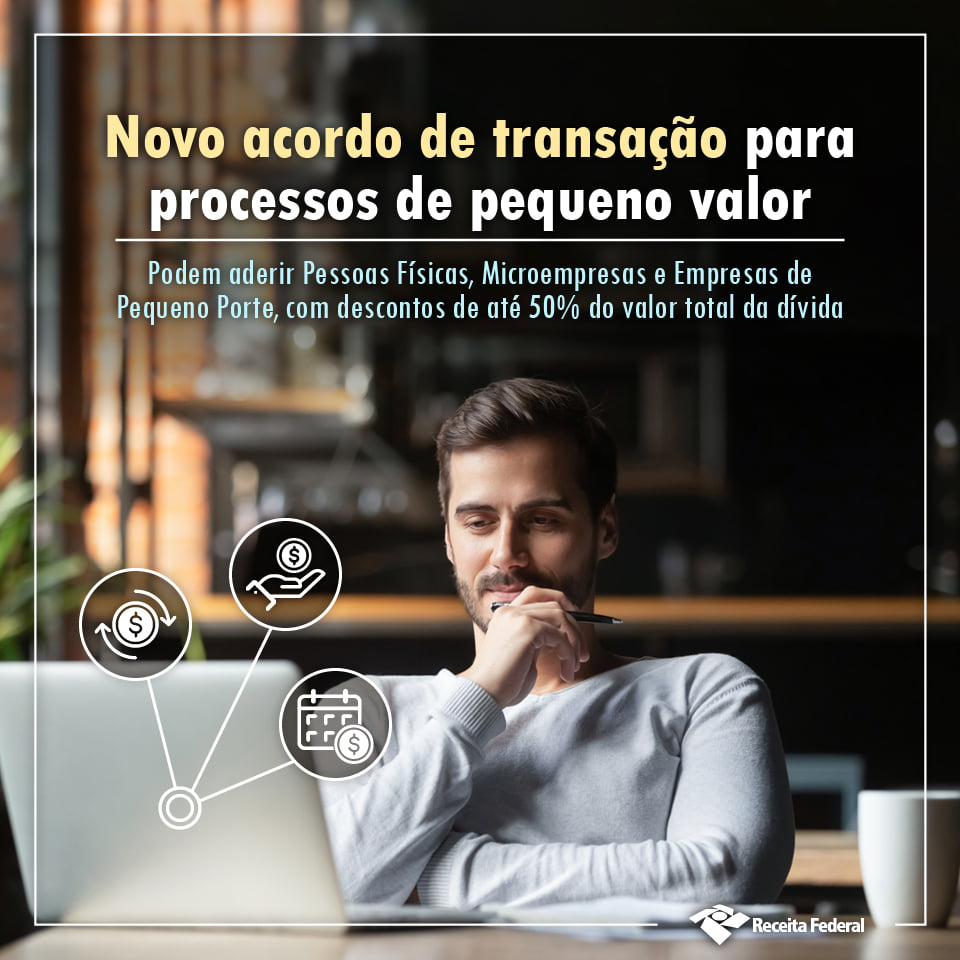 Novo acordo de transação para processos de pequeno valor